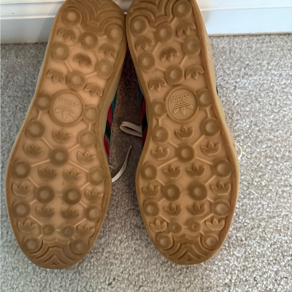 Adidas Gazelle Burgundy and Teal Sneakers size M7/W8 - Picture 4 of 4